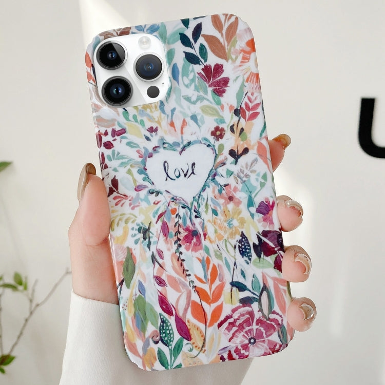 Varnishing Water Stick PC Phone Case