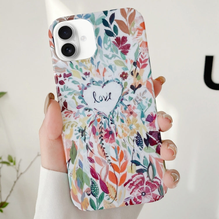 Varnishing Water Stick PC Phone Case