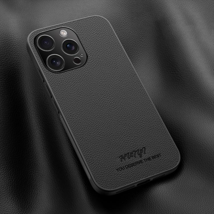 HUIYI Leather Magnetic Phone Case, For iPhone 16e, For iPhone 16 Pro Max, For iPhone 16 Pro, For iPhone 16 Plus