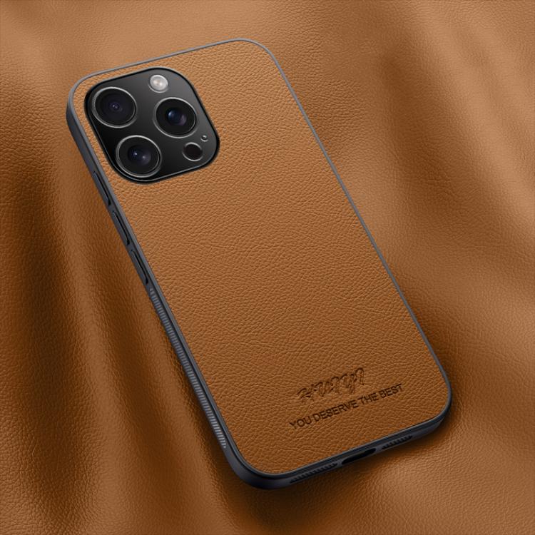 HUIYI Leather Magnetic Phone Case, For iPhone 16e, For iPhone 16 Pro Max, For iPhone 16 Pro, For iPhone 16 Plus