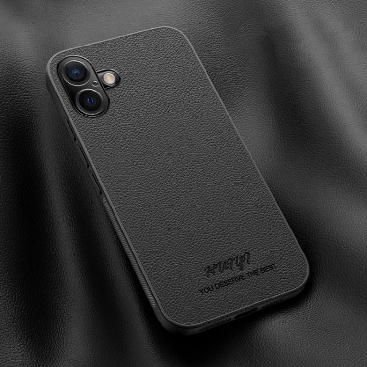 HUIYI Leather Magnetic Phone Case, For iPhone 16e, For iPhone 16 Pro Max, For iPhone 16 Pro, For iPhone 16 Plus