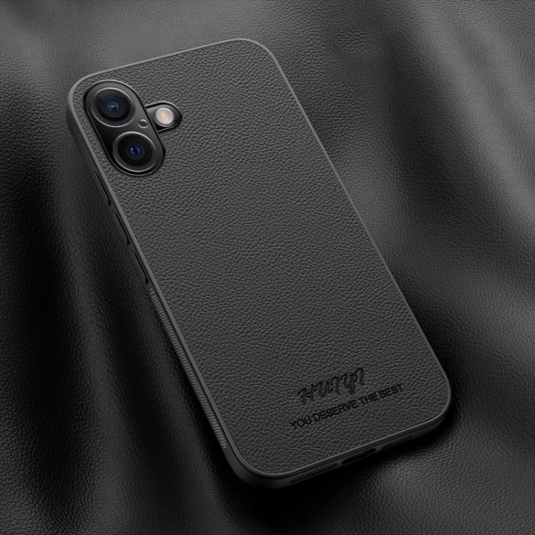 HUIYI Leather Magnetic Phone Case, For iPhone 16, For iPhone 15 Pro Max, For iPhone 15 Pro, For iPhone 15 Plus