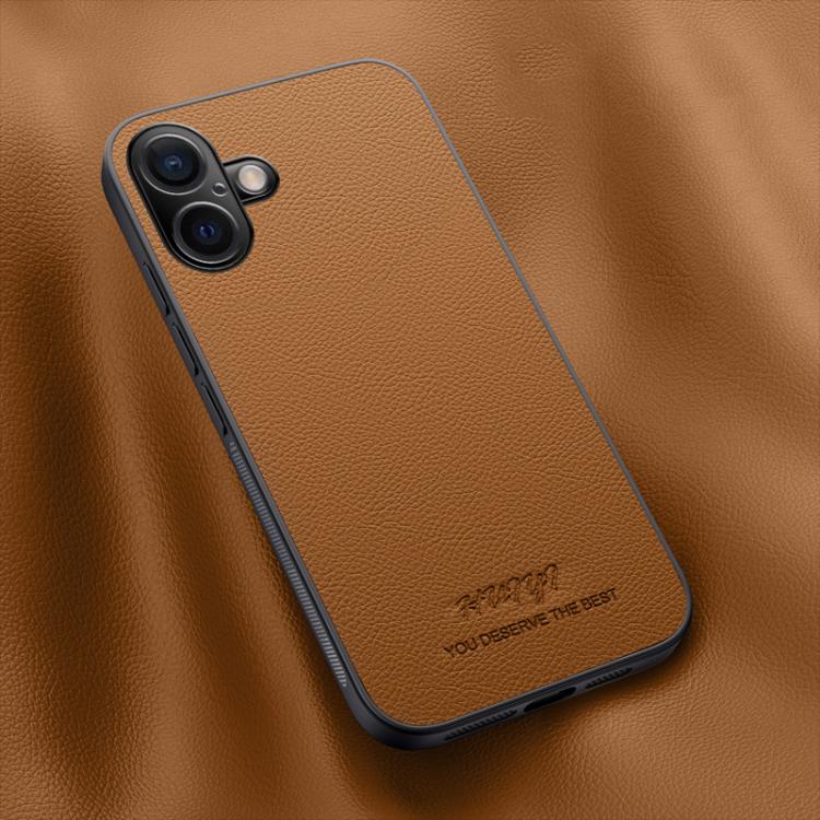 HUIYI Leather Magnetic Phone Case, For iPhone 16, For iPhone 15 Pro Max, For iPhone 15 Pro, For iPhone 15 Plus