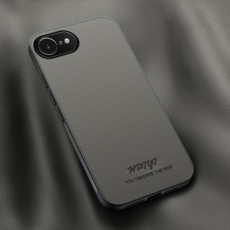 HUIYI Leather Magnetic Phone Case, For iPhone 16e, For iPhone 16 Pro Max, For iPhone 16 Pro, For iPhone 16 Plus