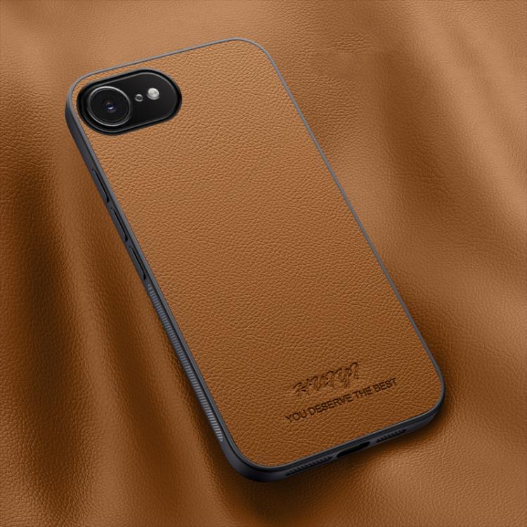 HUIYI Leather Magnetic Phone Case, For iPhone 16e, For iPhone 16 Pro Max, For iPhone 16 Pro, For iPhone 16 Plus