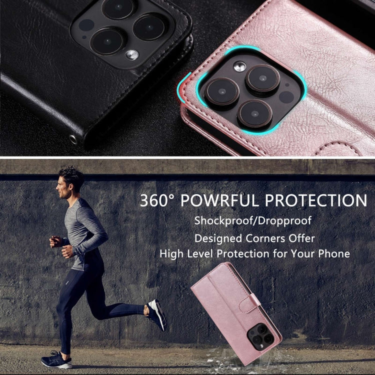 Simple 6-Card Wallet Leather Phone Case, For iPhone 15 Pro Max, For iPhone 15 Pro, For iPhone 15 Plus