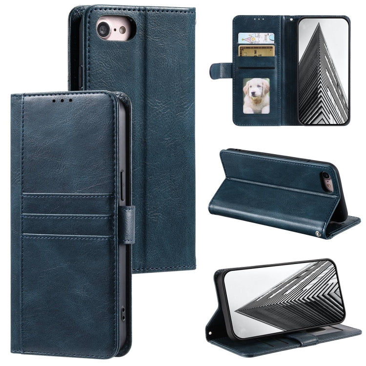 Simple 6-Card Wallet Leather Phone Case, For iPhone 14 Pro, For iPhone 14 Pro Max, For iPhone 7 / 8 / SE 2022
