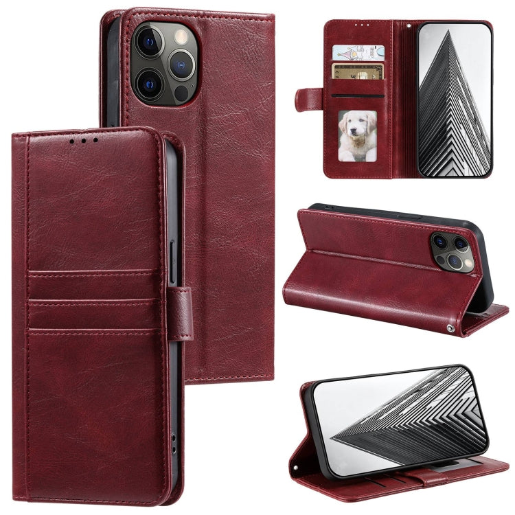 Simple 6-Card Wallet Leather Phone Case, For iPhone 12 mini, For iPhone 11 Pro Max, For iPhone 11