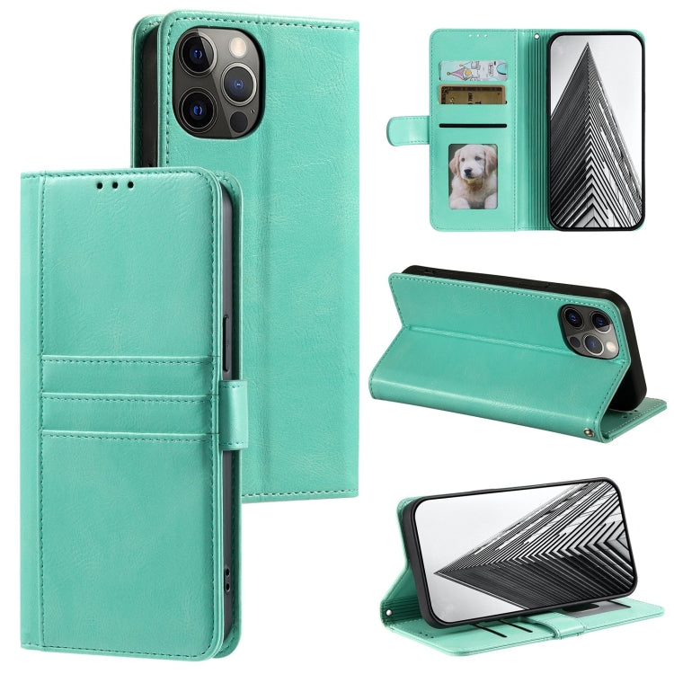 Simple 6-Card Wallet Leather Phone Case, For iPhone 12 mini, For iPhone 11 Pro Max, For iPhone 11