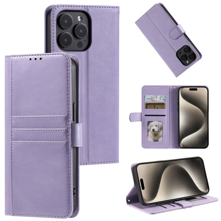 Simple 6-Card Wallet Leather Phone Case, For iPhone 16e, For iPhone 16 Pro Max, For iPhone 16 Pro