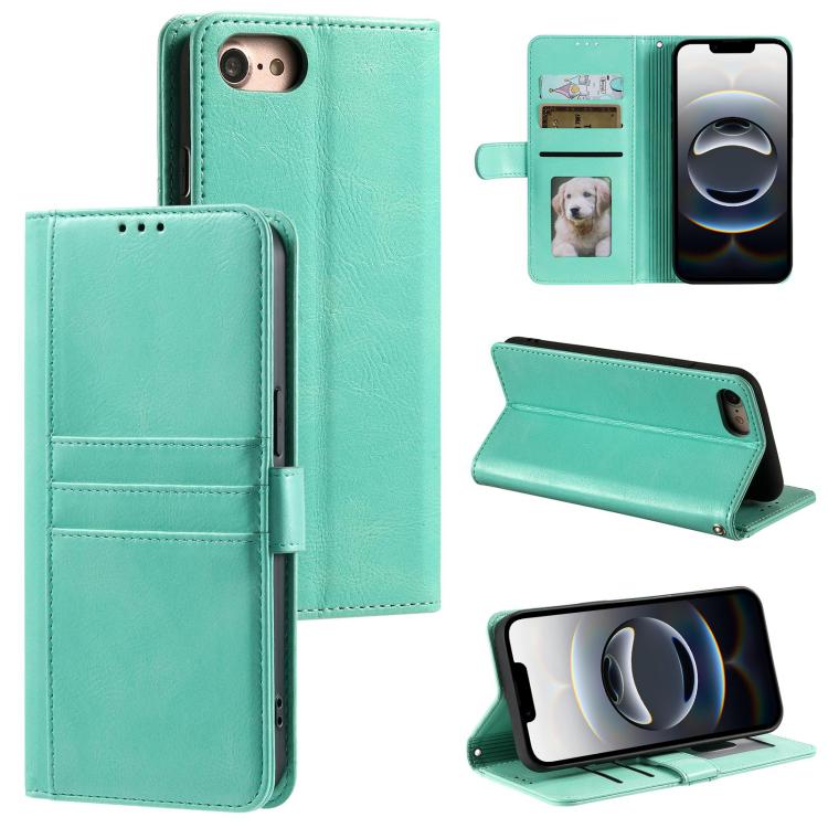 Simple 6-Card Wallet Leather Phone Case, For iPhone 16e, For iPhone 16 Pro Max, For iPhone 16 Pro