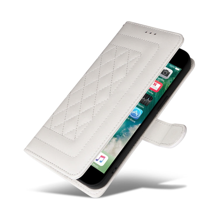 Diamond Lattice Leather Flip Phone Case, For iPhone SE 2022 / SE 2020, For iPhone 13 Pro Max, For iPhone 13 Pro