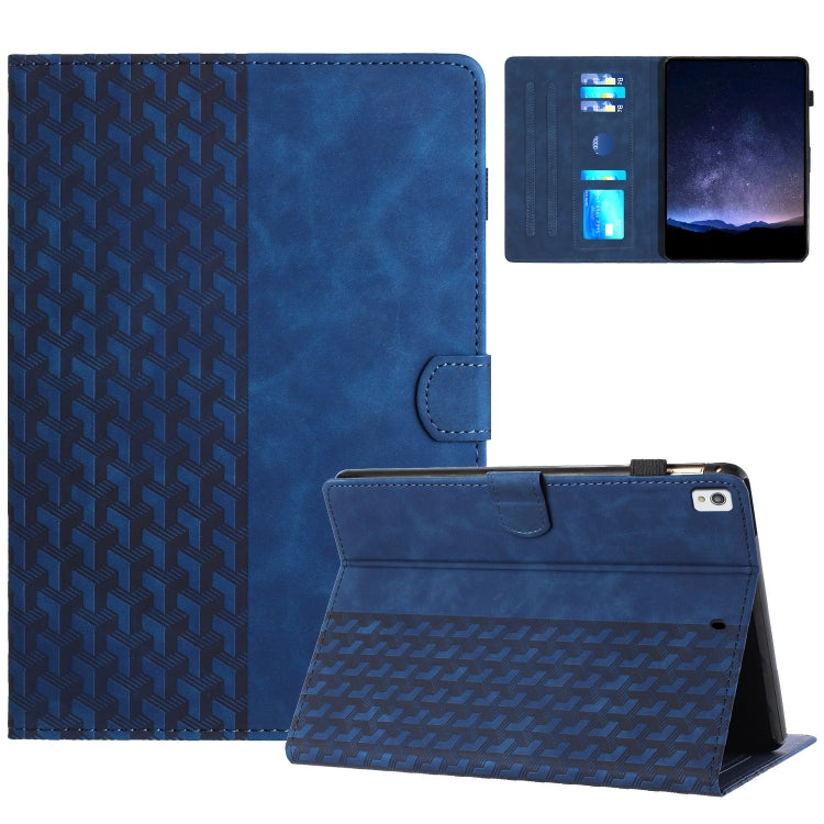 Building Blocks Embossed Leather Smart Tablet Case, For iPad 10.2 2021 / Air 10.5, For iPad mini 5 / 4 / 3 / 2 / 1, For iPad Air / Air 2 / 9.7 2017 / 2018