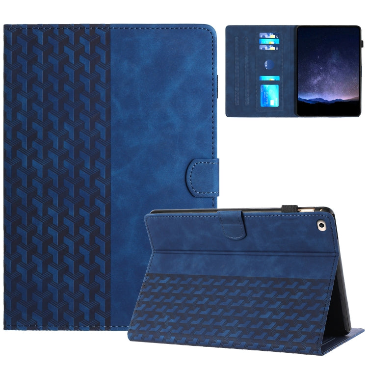 Building Blocks Embossed Leather Smart Tablet Case, For iPad 10.2 2021 / Air 10.5, For iPad mini 5 / 4 / 3 / 2 / 1, For iPad Air / Air 2 / 9.7 2017 / 2018