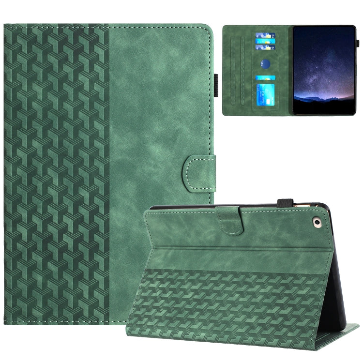 Building Blocks Embossed Leather Smart Tablet Case, For iPad 10.2 2021 / Air 10.5, For iPad mini 5 / 4 / 3 / 2 / 1, For iPad Air / Air 2 / 9.7 2017 / 2018