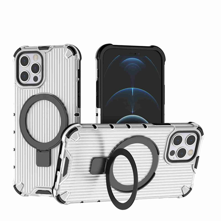 Grating Holder Shockproof Phone Case, For iPhone 13 Pro, For iPhone 13, For iPhone 12, For iPhone 12 Pro Max, For iPhone 12 Pro