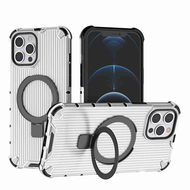 Grating Holder Shockproof Phone Case, For iPhone 13 Pro, For iPhone 13, For iPhone 12, For iPhone 12 Pro Max, For iPhone 12 Pro