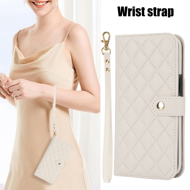 Crossbody Multifunction Rhombic Leather Phone Case, For iPhone 11 Pro, For iPhone X / XS, For iPhone XR