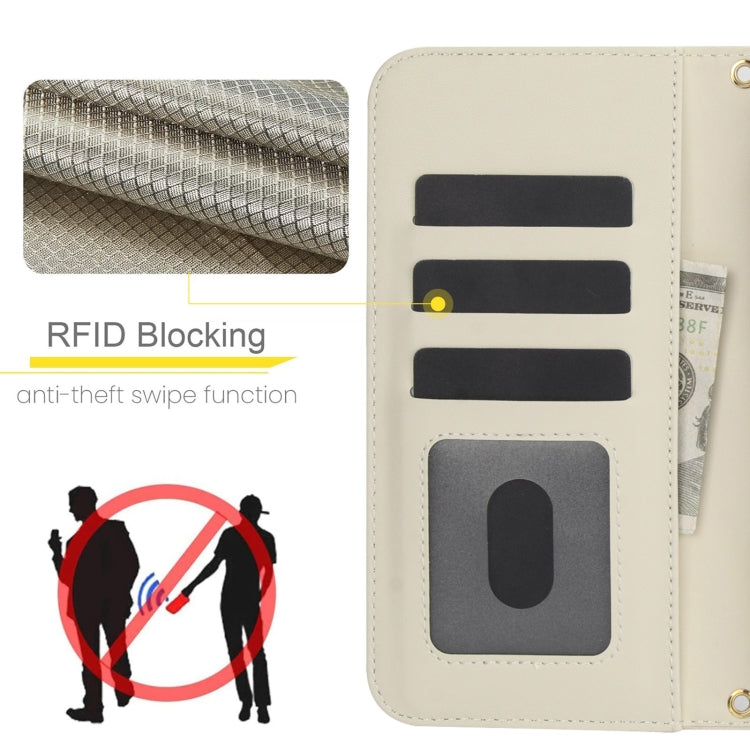 Crossbody Multifunction Rhombic Leather Phone Case, For iPhone 11 Pro, For iPhone X / XS, For iPhone XR