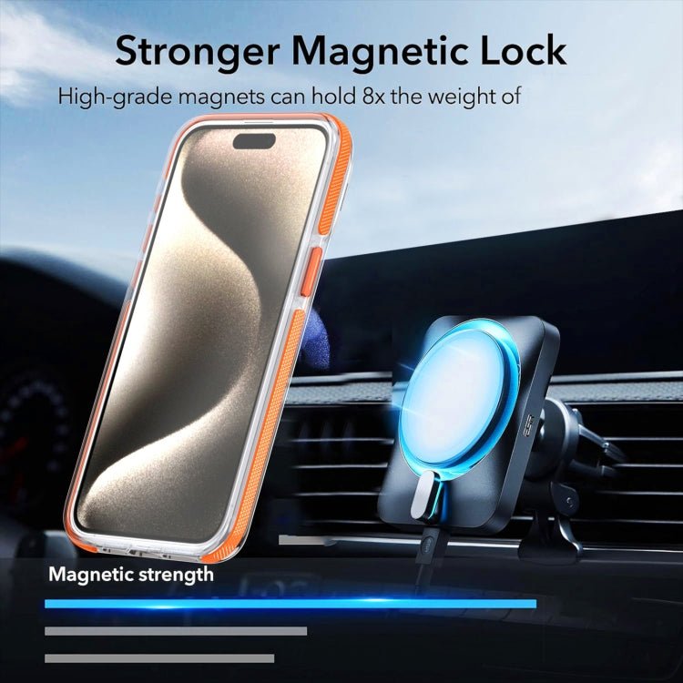 Two-color Glitter Powder Lens Holder Magsafe Phone Case, For iPhone 15 Plus, For iPhone 15, For iPhone 14 Plus, For iPhone 14, For iPhone 14 Pro, For iPhone 14 Pro Max