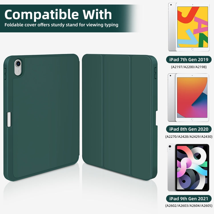 3-fold TPU Smart Leather Tablet Case with Pen Slot, For iPad 2025 / 2022, For iPad Air 11 2025 / 2024, For iPad mini 2024 / mini 6
