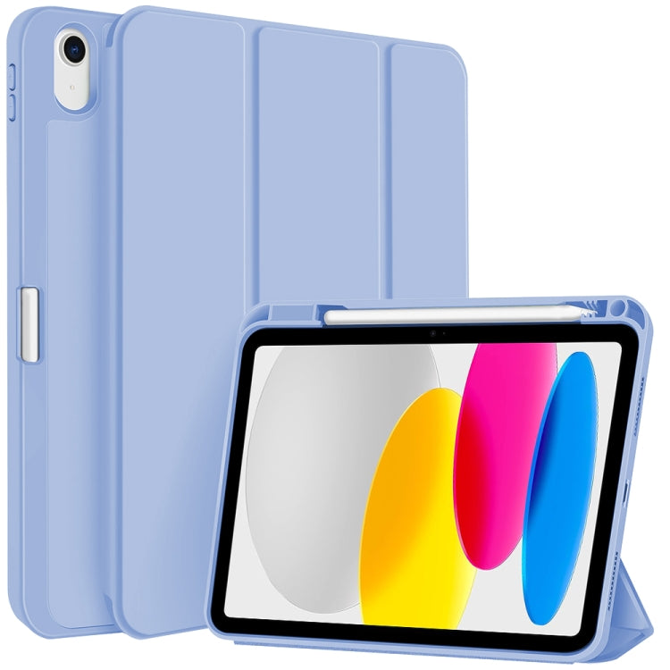 3-fold TPU Smart Leather Tablet Case with Pen Slot, For iPad 2025 / 2022, For iPad Air 11 2025 / 2024, For iPad mini 2024 / mini 6