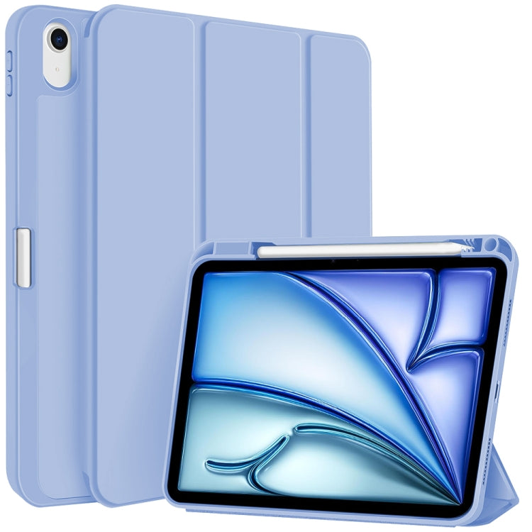 3-fold TPU Smart Leather Tablet Case with Pen Slot, For iPad 2025 / 2022, For iPad Air 11 2025 / 2024, For iPad mini 2024 / mini 6
