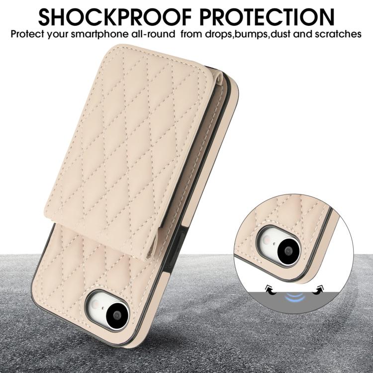 YM015 Crossbody Rhombic Card Bag RFID Phone Case