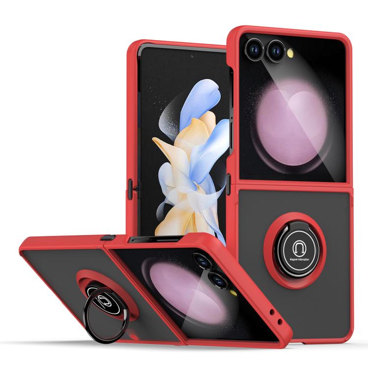 Q Shadow 1 Series TPU + PC Phone Case with Ring