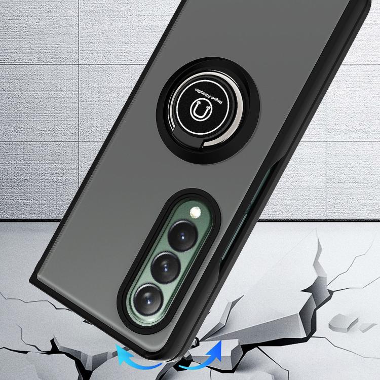 Q Shadow 1 Series TPU + PC Phone Case with Ring
