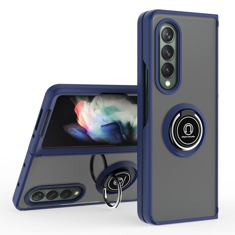Q Shadow 1 Series TPU + PC Phone Case with Ring