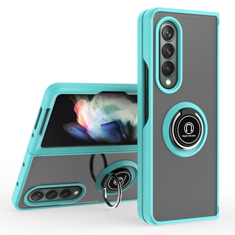 Q Shadow 1 Series TPU + PC Phone Case with Ring