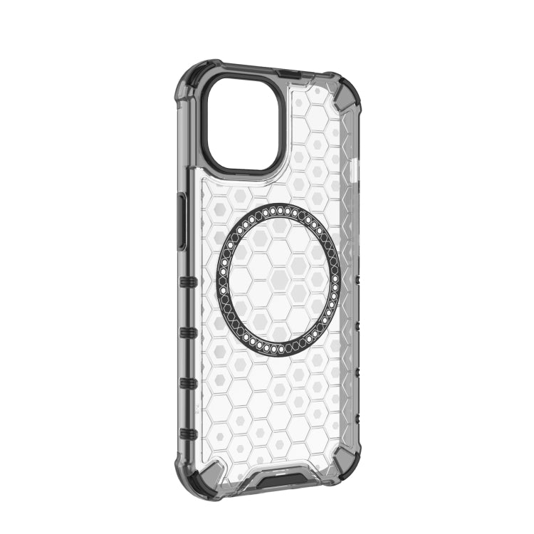 Honeycomb Magnetic Ring Shockproof Phone Case, For iPhone 15, For iPhone 14 Plus, For iPhone 14, For iPhone 14 Pro