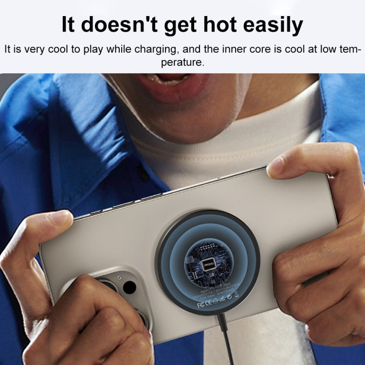 Yesido DS21 15W Detachable Magnetic Wireless Charger