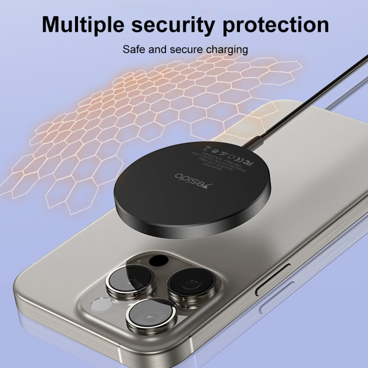 Yesido DS21 15W Detachable Magnetic Wireless Charger