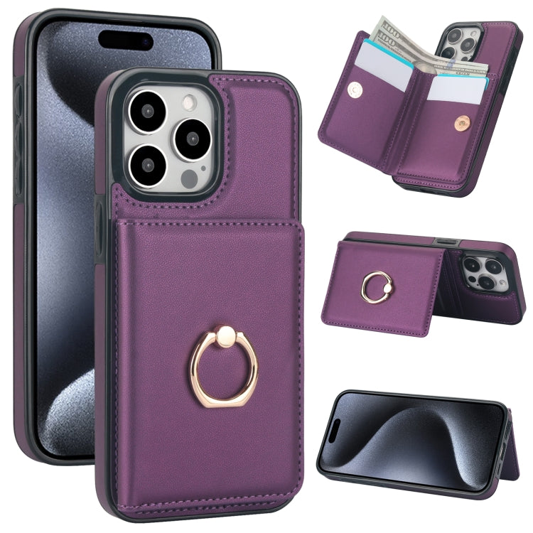 RFID Anti-theft Card Ring Holder Phone Case