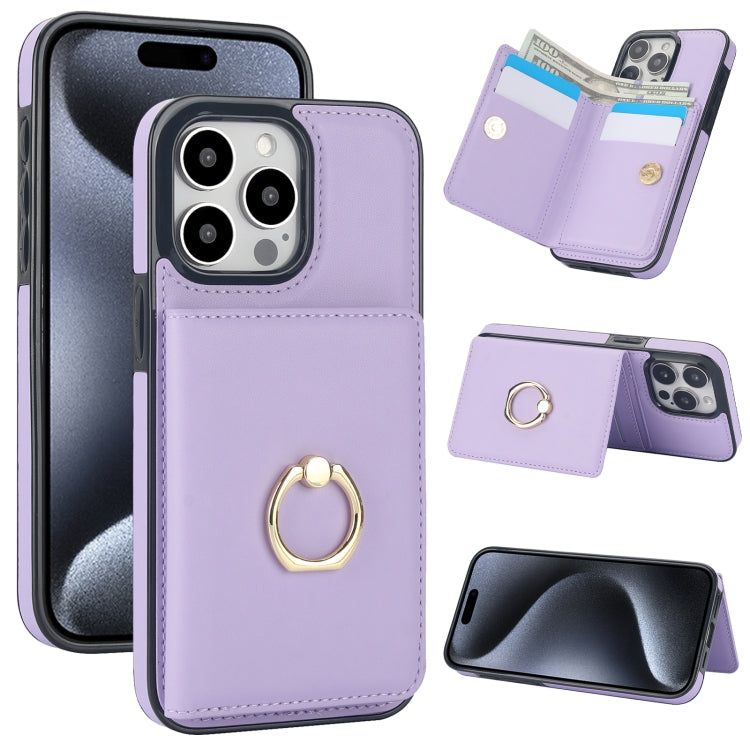 RFID Anti-theft Card Ring Holder Phone Case