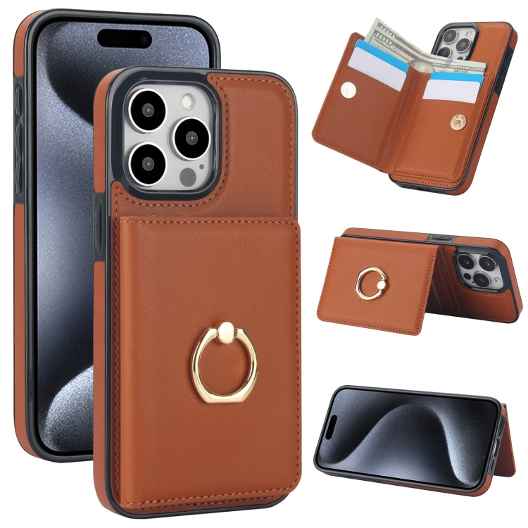 RFID Anti-theft Card Ring Holder Phone Case