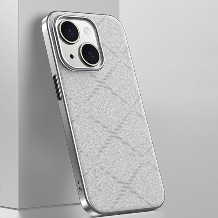 Plain Leather PC Phone Case
