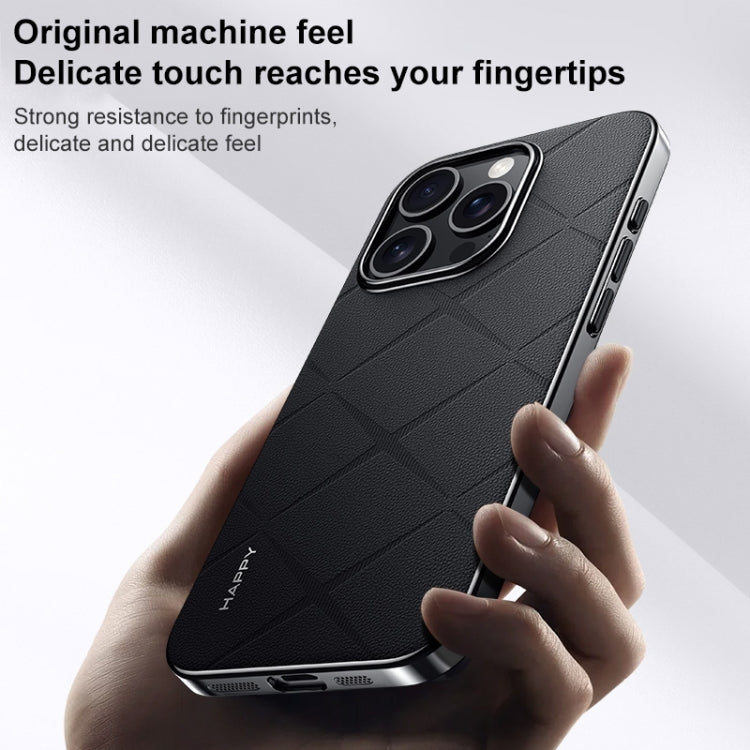 Plain Leather PC Phone Case