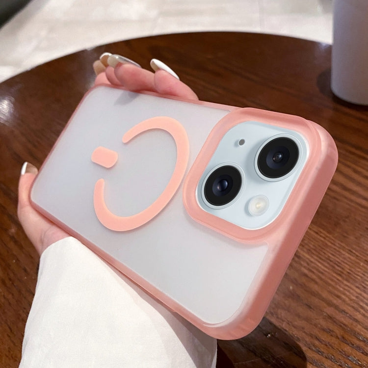 Dual-Side Frosted MagSafe Clear Phone Case, For iPhone 15 Pro Max, For iPhone 15 Pro, For iPhone 15 Plus, For iPhone 15