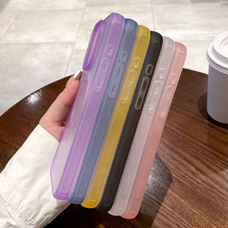 Dual-Side Frosted MagSafe Clear Phone Case, For iPhone 15 Pro Max, For iPhone 15 Pro, For iPhone 15 Plus, For iPhone 15