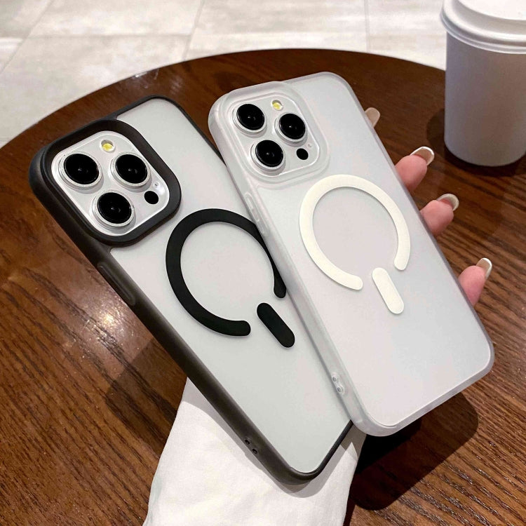 Dual-Side Frosted MagSafe Clear Phone Case, For iPhone 15 Pro Max, For iPhone 15 Pro, For iPhone 15 Plus, For iPhone 15