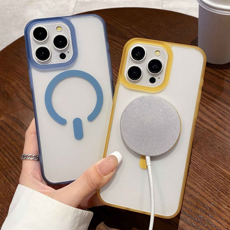 Dual-Side Frosted MagSafe Clear Phone Case, For iPhone 15 Pro Max, For iPhone 15 Pro, For iPhone 15 Plus, For iPhone 15