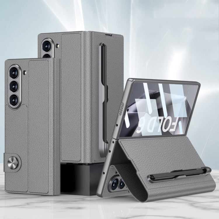 GKK Integrated Flip Leather Case with Pen Slotm, Stylus Not Included