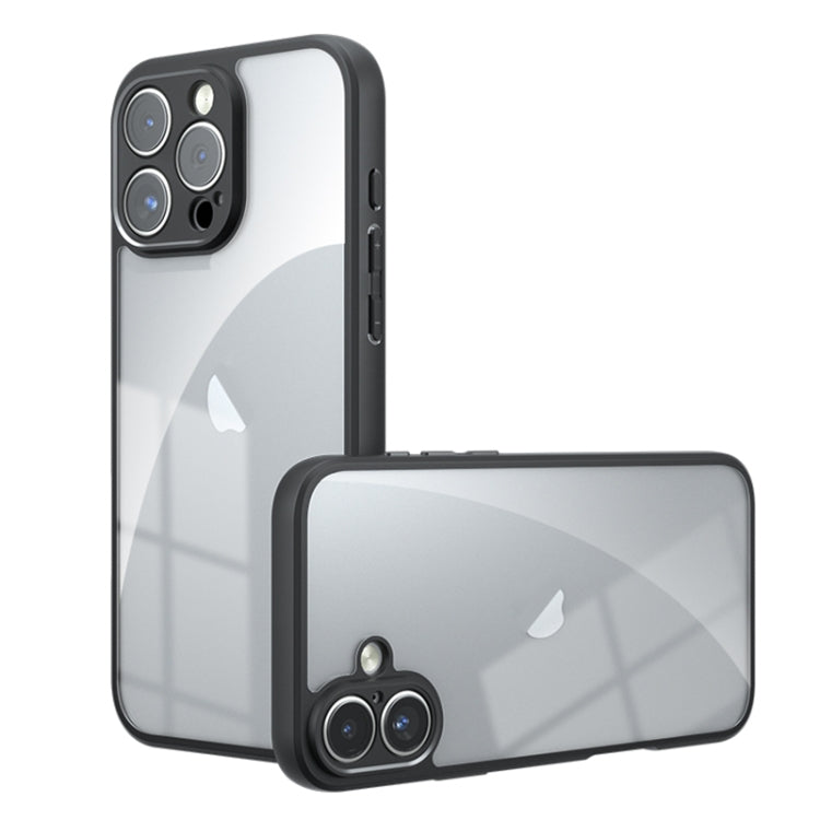 Armor Precise Hole PC Hybrid TPU Phone Case, For iPhone 17 Pro Max, For iPhone 17 Pro, For iPhone 17, For iPhone 17 Air, iPhone 16e, For iPhone 16 Pro Max, For iPhone 16 Pro, For iPhone 16 Plus, For iPhone 16