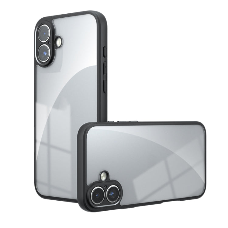 Armor Precise Hole PC Hybrid TPU Phone Case, For iPhone 17 Pro Max, For iPhone 17 Pro, For iPhone 17, For iPhone 17 Air, iPhone 16e, For iPhone 16 Pro Max, For iPhone 16 Pro, For iPhone 16 Plus, For iPhone 16