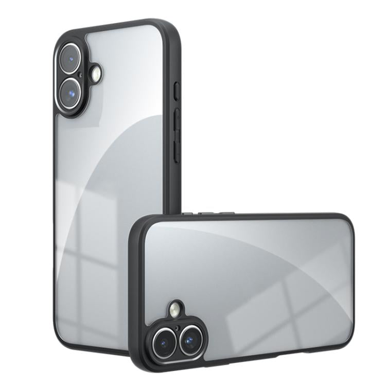 Armor Precise Hole PC Hybrid TPU Phone Case, For iPhone 17 Pro Max, For iPhone 17 Pro, For iPhone 17, For iPhone 17 Air, iPhone 16e, For iPhone 16 Pro Max, For iPhone 16 Pro, For iPhone 16 Plus, For iPhone 16