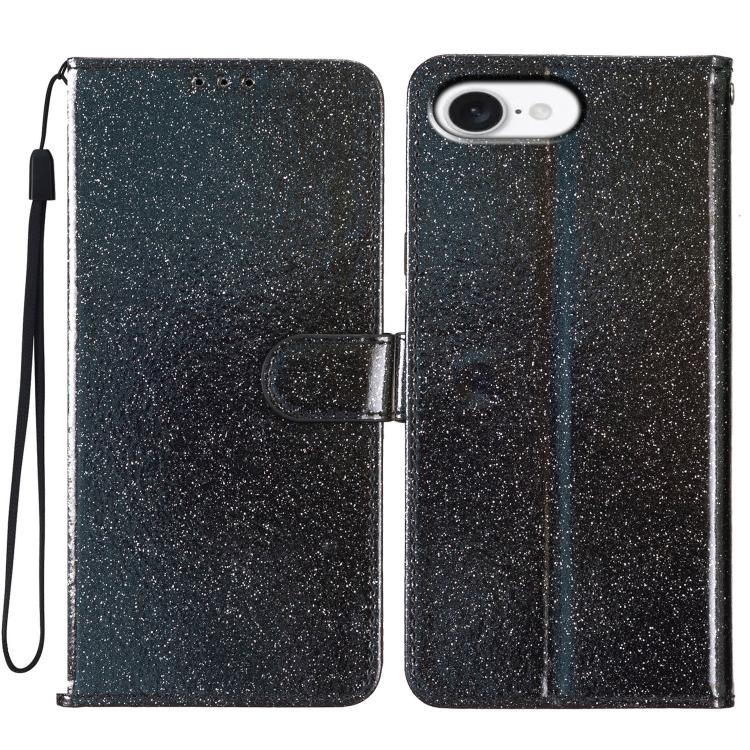 Glitter Powder Flip Leather Phone Case