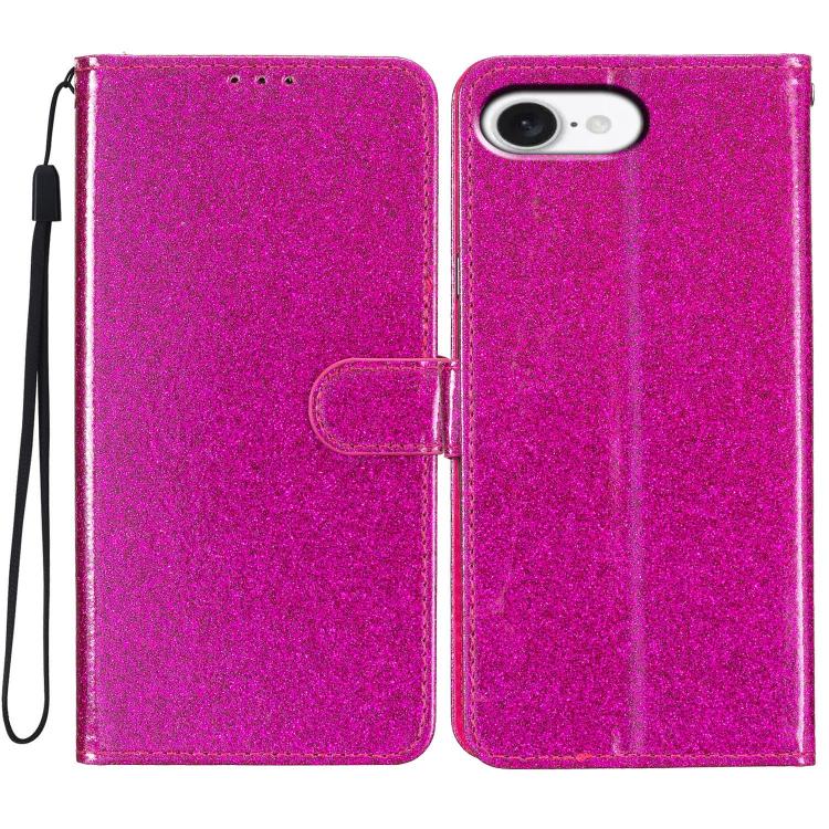 Glitter Powder Flip Leather Phone Case